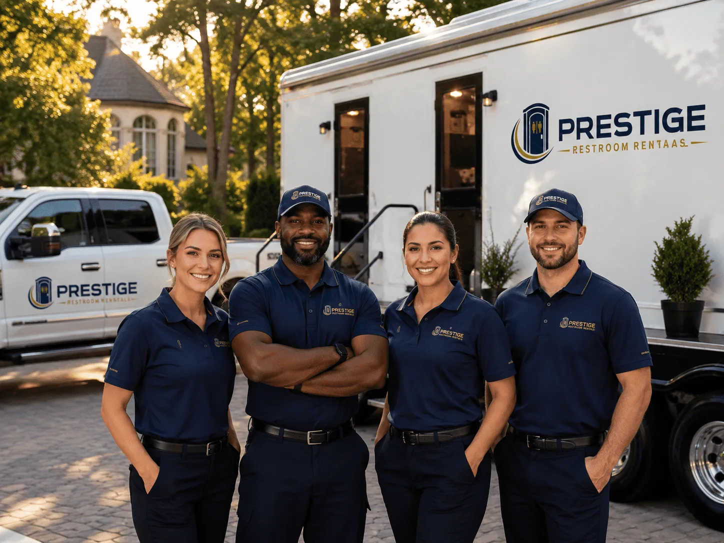 Trusted Luxury Portable Restrooms company in Regent, ND